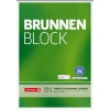 BRUNNEN Briefblock Recycling DIN A5 blanko A012256N