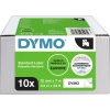 DYMO® Schriftbandkassette D1 12 mm x 7 m (B x L) schwarz 10 St./Pack.