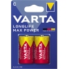 Varta Batterie Longlife Max Power C/Baby A013466I