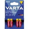 Varta Batterie Longlife Max Power AAA/Micro A013509M