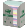 Post-it® Haftnotiz Recycling Notes Tower Pastell Rainbow 127 x 76 mm (B x H) 16 Block/Pack. A013537O
