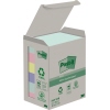 Post-it® Haftnotiz Recycling Notes Mini Tower Pastell Rainbow
