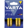 Varta Batterie LONGLIFE LR03 4 St./Pack. A014088M