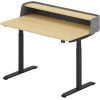 Schreibtisch se:desk home 1.200 x 650-1.280 x 700 mm (B x H x T) eiche