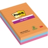 Post-it® Haftnotiz Super Sticky Notes Boost Collection 3 Block/Pack.