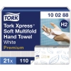 Tork Papierhandtücher Xpress® Soft 21,2 x 34 cm (B x L)