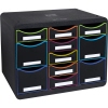 Exacompta Schubladenbox STORE-BOX Multi Black Office schwarz A014452T