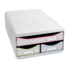 Exacompta Schubladenbox SMALL-BOX Mini White Office A014453L