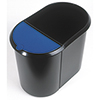 helit Papierkorb Duo-System 
