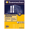 Soennecken PC-beschriftbares Ordneretikett 