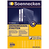 Soennecken PC-beschriftbares Ordneretikett 