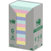 Post-it® Haftnotiz Recycling Notes Tower Pastell Rainbow 38 x 51 mm (B x H) 24 Block/Pack. Y000512A