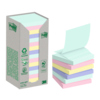Post-it® Haftnotiz Recycling Z-Notes Tower Pastell Rainbow Y000512T