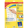 Avery Zweckform Transparente Adress-Etiketten 