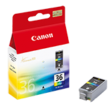 Canon Tintenpatrone CLI-36 C/M/Y cyan/magenta/gelb