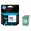 HP Tintenpatrone 343 cyan/magenta/gelb H009718S
