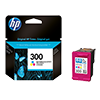HP Tintenpatrone 300 cyan/magenta/gelb H009970D