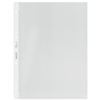 Prospekthülle DIN A4 in klarer, matter Ausführung mit offenem Rand und verstärktem Loch-Streifen.