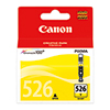 Canon Tintenpatrone CLI-526Y in gelber Verpackung mit Produktinformationen.
