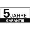 Heftzange in verschiedenen Farben mit 5 Jahren Garantie auf einem weißen Hintergrund.