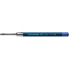 Kugelschreibermine Slider 755 in blau mit Edelstahlspitze und Viscoglide®-Technologie.