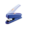Flachheftgerät in Blau mit aufklappbarem Hebel für Power-on-Demand-Funktion.