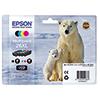 Epson Tintenpatrone 26XL schwarz, cyan, magenta, gelb Produktbild pa_produktabbildung_1 S