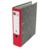 Ordner Wolkenmarmor DIN A4 80 mm rot Produktbild pa_stellvertreter_1 S