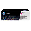 HP Toner 305A in magenta, Verpackung mit Produktbezeichnung und Markenlogo sichtbar.