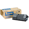 Toner TK-3130 in Schwarz zusammen mit der Originalverpackung.