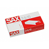 Sax Heftklammern 24/6 in verpackter Box mit 1000 Stück.