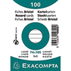 Exacompta Karteikarte DIN A7 liniert weiß Produktbild pa_produktabbildung_1 S