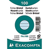 Exacompta Karteikarte DIN A7 liniert blau Produktbild pa_produktabbildung_1 S