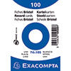 Exacompta Karteikarte DIN A7 blanko weiß Produktbild pa_produktabbildung_1 S