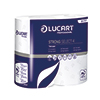 Verpackung von LUCART Toilettenpapier Strong, vier Rollen im Blister.