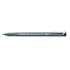 Schwarzer Fineliner mit 0,3 mm Spitze in seitlicher Ansicht.
