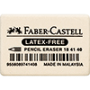 Faber-Castell Radierer 2,5 x 0,7 x 3,7 cm (B x H x L) Produktbild pa_produktabbildung_1 S