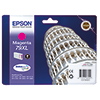 Epson Tintenpatrone 79XL in magenta, Verpackung mit Abbildung des schiefen Turms von Pisa.