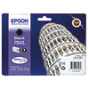Epson Tintenpatrone 79XL schwarz in Verpackung mit Abbildung des Schiefen Turms von Pisa.