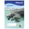 Zeichenblock DIN A4 mit einem Bild eines Eisbären auf dem Cover.