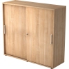 Hammerbacher Schiebetürenschrank 1.200 x 1.100 x 400 mm (B x H x T) nussbaum Produktbild pa_produktabbildung_1 S