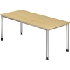 Hammerbacher Schreibtisch 1.800 x 680-810 x 800 mm (B x H x T) ahorn Produktbild pa_produktabbildung_1 S