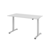 Hammerbacher Schreibtisch 1.600 x 710-1.200 x 800 mm (B x H x T) grau Produktbild pa_produktabbildung_1 S
