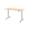 Hammerbacher Schreibtisch 1.600 x 630-1.270 x 800 mm (B x H x T) ahorn Produktbild pa_produktabbildung_1 S