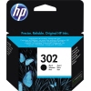 Schwarze HP Tintenpatrone 302 in Verpackung mit Butterfly-Motiv und Typbezeichnung.