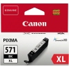 Schwarze Canon Tintenpatrone CLI-571XL im Verpackungsdesign auf weißem Hintergrund.