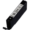 Schwarze Canon Tintenpatrone CLI-571XL BK in rechteckiger Form mit Label und QR-Code.
