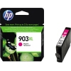 Magenta HP Tintenpatrone 903XL in Verpackung mit Schmetterlingsmotiv auf der Vorderseite.