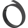 Schwarzes Magnetband, 5 mm breit und 1 m lang, aufgerollt dargestellt.