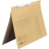 Pendeltäubchen in chamois mit Clipboard und Linien für Beschriftung, ohne Einstecktasche.